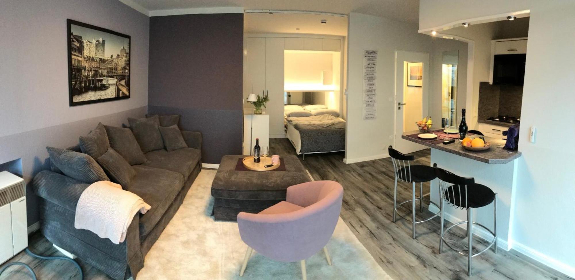 Pier 100 Ferienwohnung 沙博伊茨 外观 照片